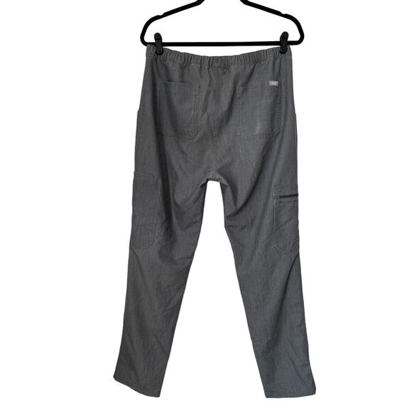 Figs Technical Collection Pants Mens M Cairo Gray Cargo Scrub Drawstring Bottoms - Picture 5 of 12